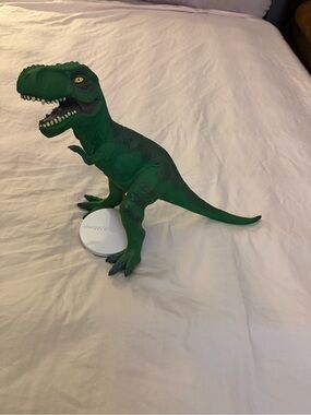 Green T-Rex Reptile Enrichment Toy for Pets